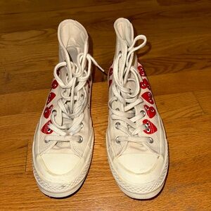 Comme Des garçons converse high tops